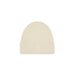 Beige knit beanie from Calvin Klein Women’s Lilac Cap with Print collection