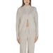 Beige knit sweater and pants set from Clerè Women’s collection in stylish design