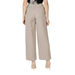 Beige wide-leg pants showcasing a stylish and comfortable fit for versatile outfits