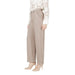 Beige Wide Leg Trousers showcasing elegant and comfortable fashion for versatile styling