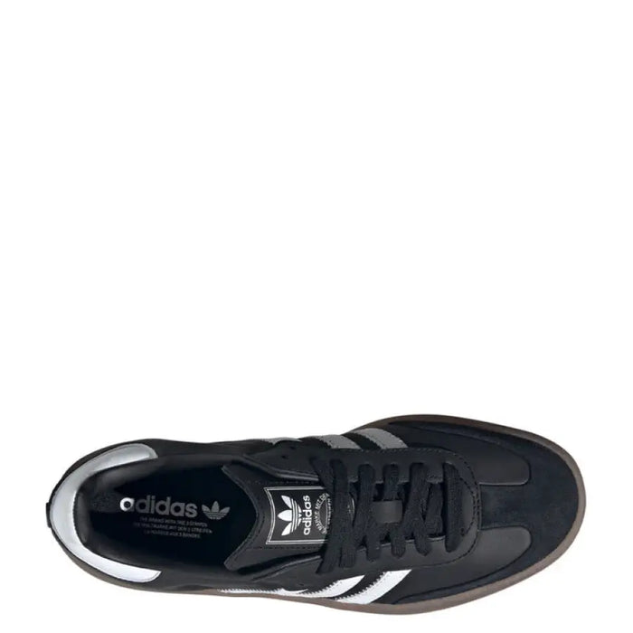 Black Adidas Samba Platform Sneaker displayed in Adidas Samba Platform Sneaker In Black