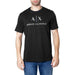 Black Armani Exchange T shirt displayed in a product named Red Armani Exchange T Shirt