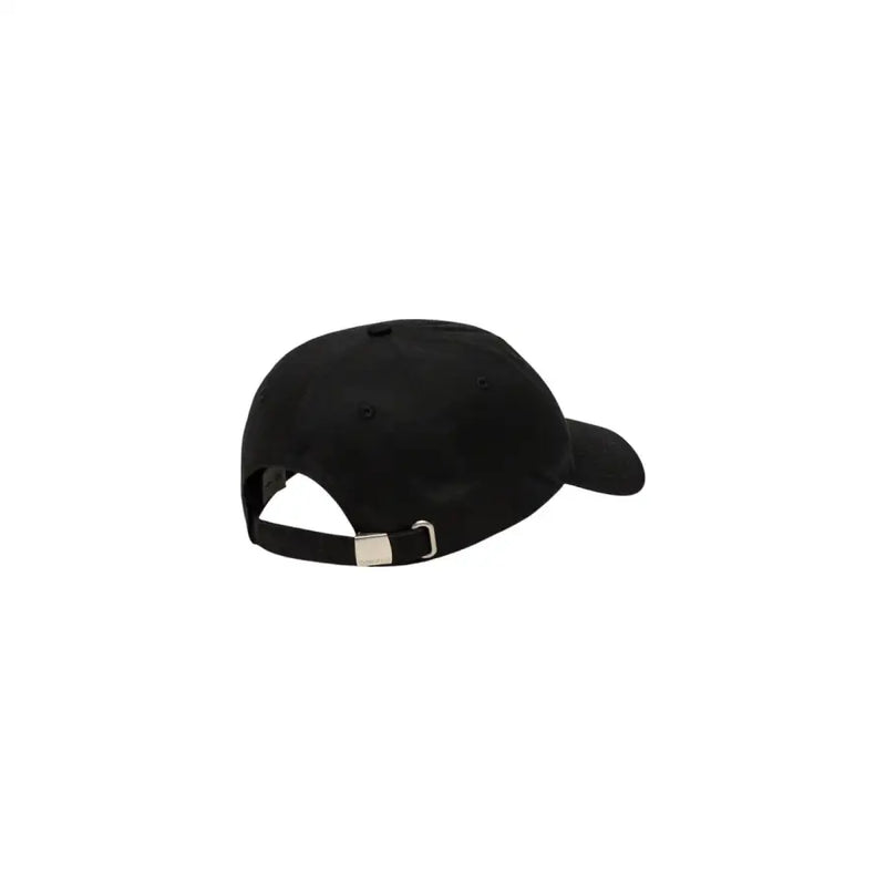 Black Calvin Klein baseball cap displayed as a stylish and versatile headwear option