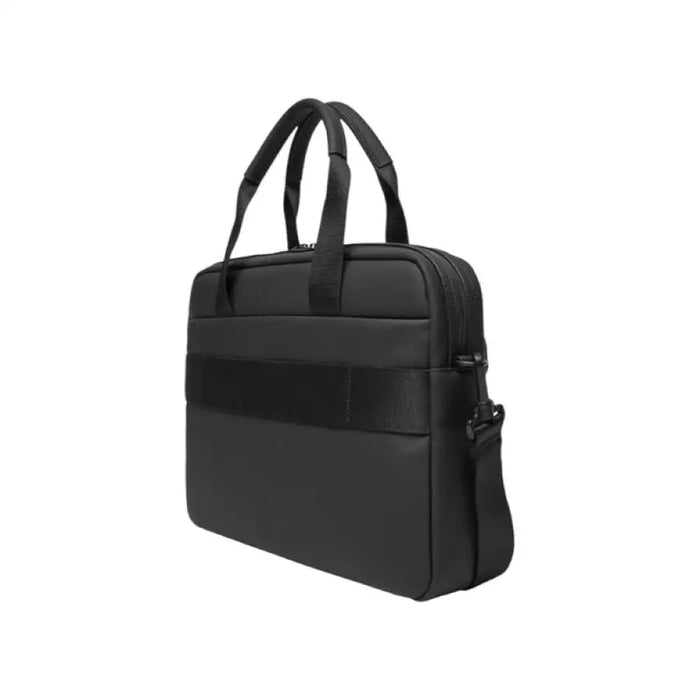 Black Business Briefcase With Handles suitable for professional use and organization