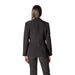 Black business suit for women displayed in a professional clothing product image