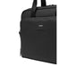 Black Calvin Klein briefcase showcased in the Black Business Briefcase With Handles