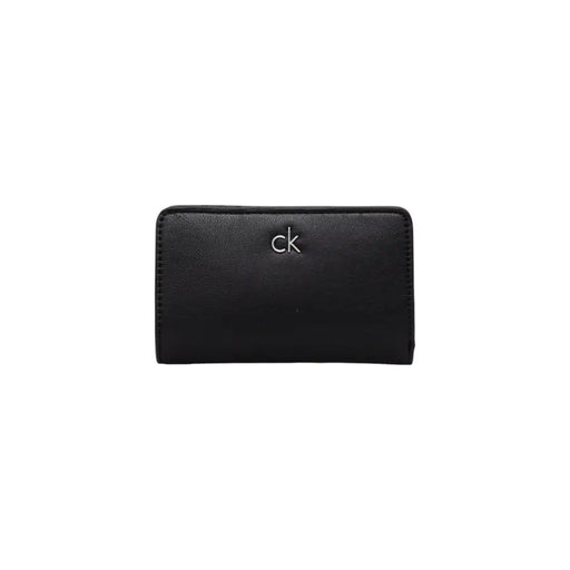 Black Calvin Klein leather open wallet displayed for stylish men’s accessory