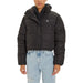 Black Calvin Klein Puffer Jacket showcasing sleek design and quilted insulation