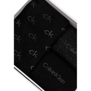 Calvin Klein Set of Three Black Socks featuring stylish and comfortable design