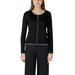 Black cardigan and pants set displayed with Liu Jo Women Cardigan White Long Round Neck
