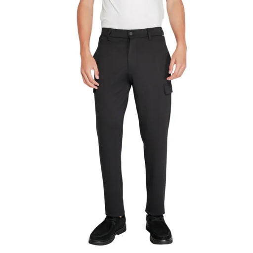 Black Cargo Pants displayed in the product image showcasing their stylish design and fit