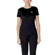 Black crewneck T-shirt displayed as part of the Black Crewneck T Shirt product collection