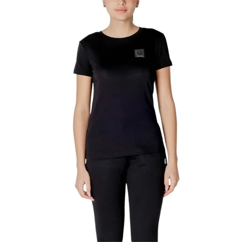 Black crewneck T-shirt displayed as part of the Black Crewneck T Shirt product collection