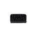 Black embossed Armani Exchange wallet showing textured leather design