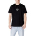 Black graphic tee from Armani Exchange Men’s Print Cotton T Shirt collection