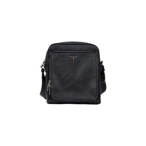 Black Guess crossbody and shoulder bag displayed against a neutral background