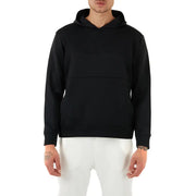 Black hooded sweatshirt displayed for the Black Hooded Sweatshirt product listing