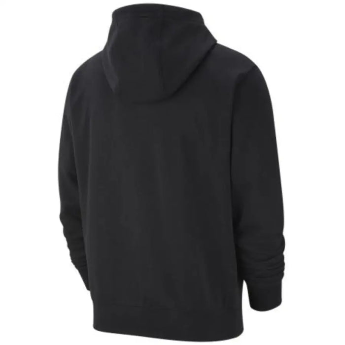 Nike Men’s Black Sweatshirt with Hood and Zip showcasing modern design and comfort