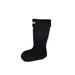 Black Knee High Sock featuring a stylish Black Hunter Boot design for enhanced comfort