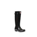 Black Hunter rain boot in Hunter Women Black Ankle Boots product display