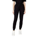 Black Drawstring Joggers featuring a comfortable fit and versatile style for casual wear
