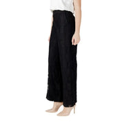 Black Lace Wide Leg Pants featuring elegant design for stylish women’s fashion