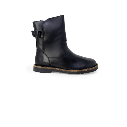 Black Leather Ankle Boot with sleek design and durable leather material