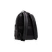 Black leather Tommy Hilfiger backpack suitable for stylish travel and daily use