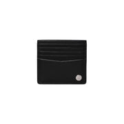 Black leather card holder in Calvin Klein Men’s Black Leather Wallet