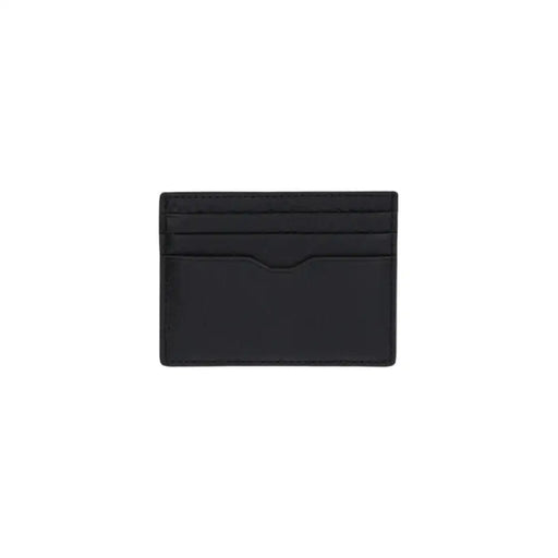 Tommy Hilfiger Black Leather Men’s Wallet featuring a sleek black leather card holder