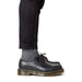 Black leather Dr. Martens Mens Lace Up Shoes showcasing durable style and comfort