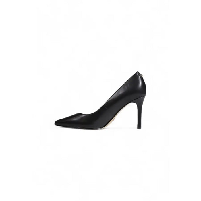 Black leather high heel shoe from Black Leather Stiletto Heel collection