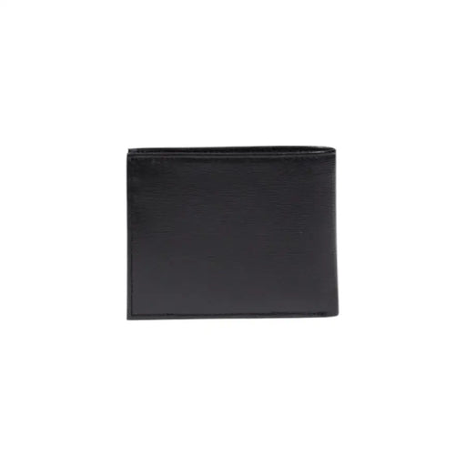 Black leather wallet displayed in the product named Black Leather Wallet for sale