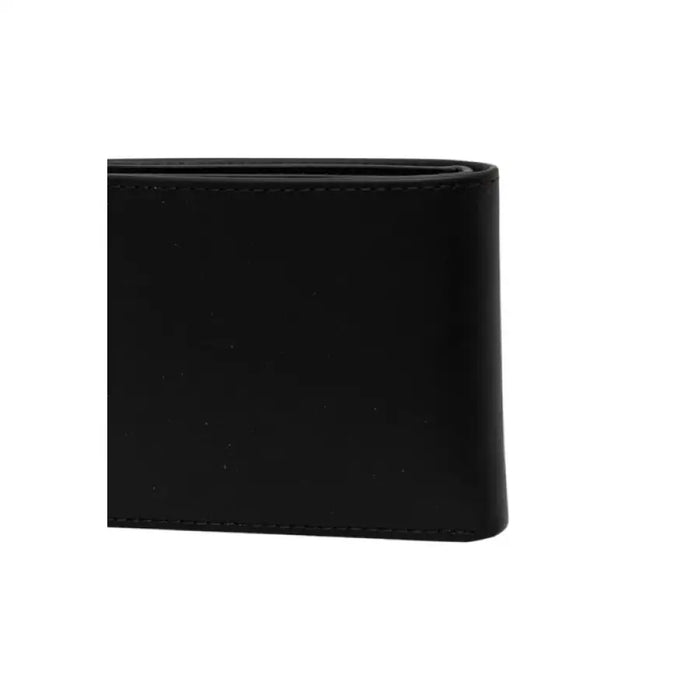 Calvin Klein Black Leather Wallet displayed on a white background