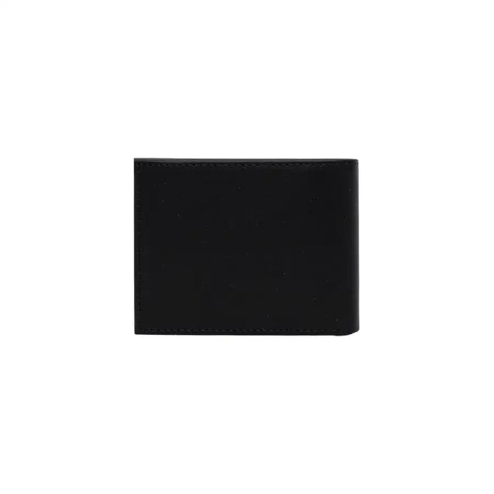 Black Calvin Klein Leather Wallet displayed in a product image