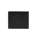 Black leather wallet with embossed letters from Calvin Klein Jeans for men