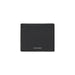 Front view of Classic Black Leather Wallet showcasing sleek design and high-quality material