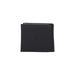 Open Black Leather Wallet showcasing sleek design and high-quality craftsmanship