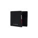Tommy Hilfiger black leather wallet for men with card slots and sleek design