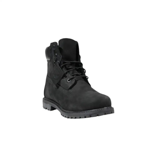 Black Leather Work Boot displayed as the product named Black Leather Work Boot