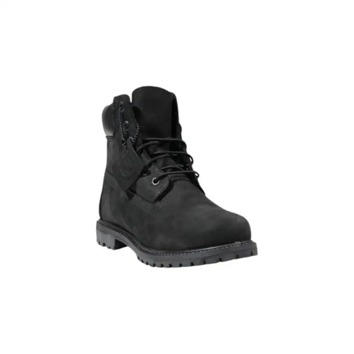 Black Leather Work Boot displayed as the product named Black Leather Work Boot