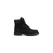 Black leather work boots from Timberland for men, perfect for Fall and Winter wear
