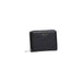 Black leather zip-around wallet with metallic branding from Replay Women’s Fall/Winter Collection