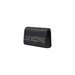Black Love Moschino clutch displayed with stylish design and elegant detailing