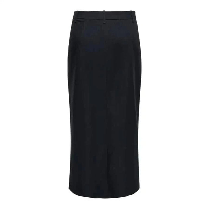 Black midi-length pencil skirt by Jacqueline De Yong, perfect for chic and stylish outfits