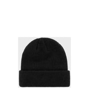 Black Nike SB beanie made of black ribbed knit with a folded cuff for casual and skate wear use