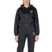 Black Prada tracksuit featuring zip-up hoodie and matching pants from Guess Active