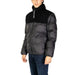 Black Puffer Jacket showcasing a stylish design and warm insulation for cold weather