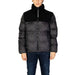 Black Puffer Jacket designed for warmth and style in cold weather conditions