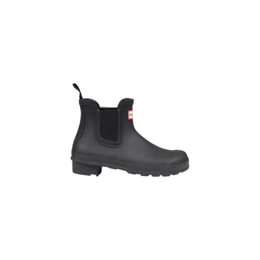 Black Rubber Chelsea Boot for stylish and waterproof footwear durability